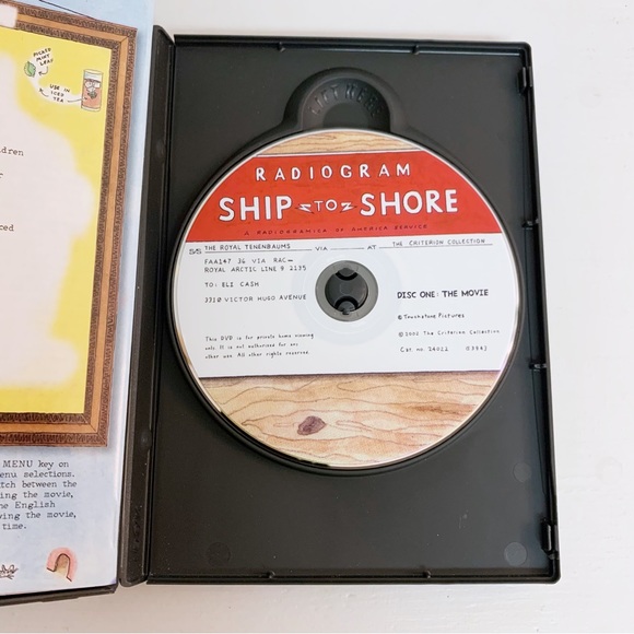 Wes Anderson Movies Grand Budapest Royal Tenebaums Life Aquatic DVD Lot - Picture 3 of 5